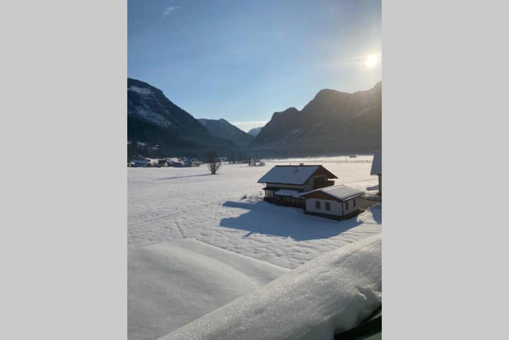 Das Almsternderl - Gemuetliche Wohnung In Gosau Exteriör bild