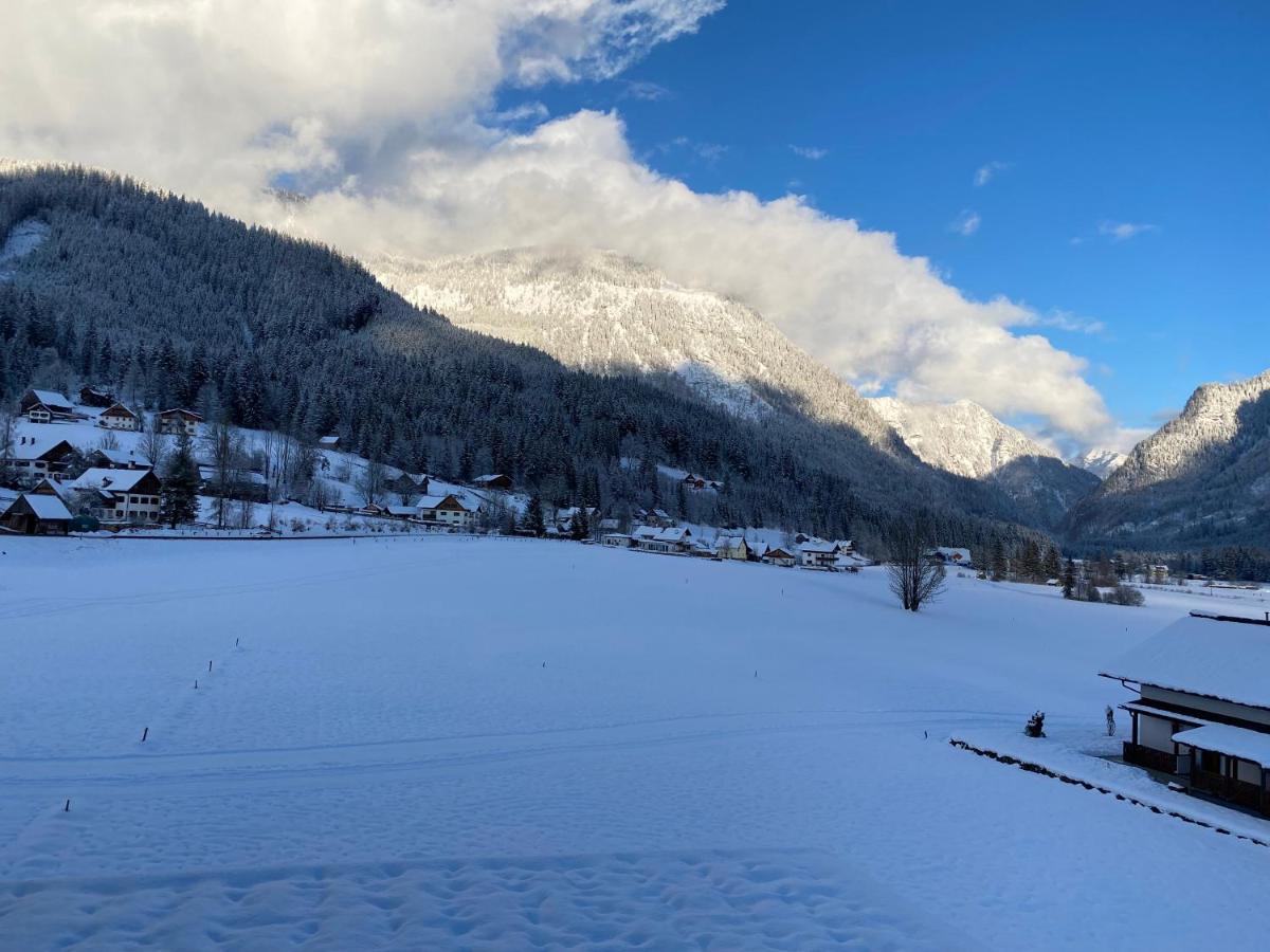 Das Almsternderl - Gemuetliche Wohnung In Gosau Exteriör bild