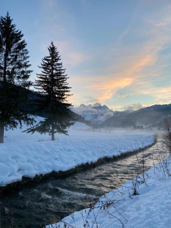 Das Almsternderl - Gemuetliche Wohnung In Gosau Exteriör bild