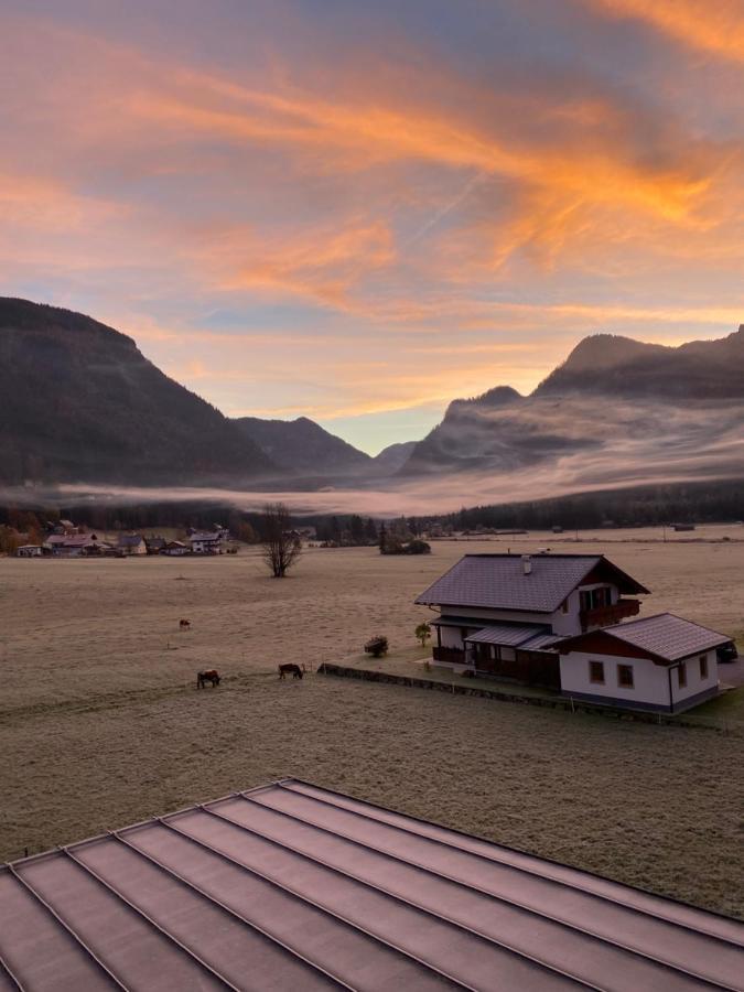 Das Almsternderl - Gemuetliche Wohnung In Gosau Exteriör bild