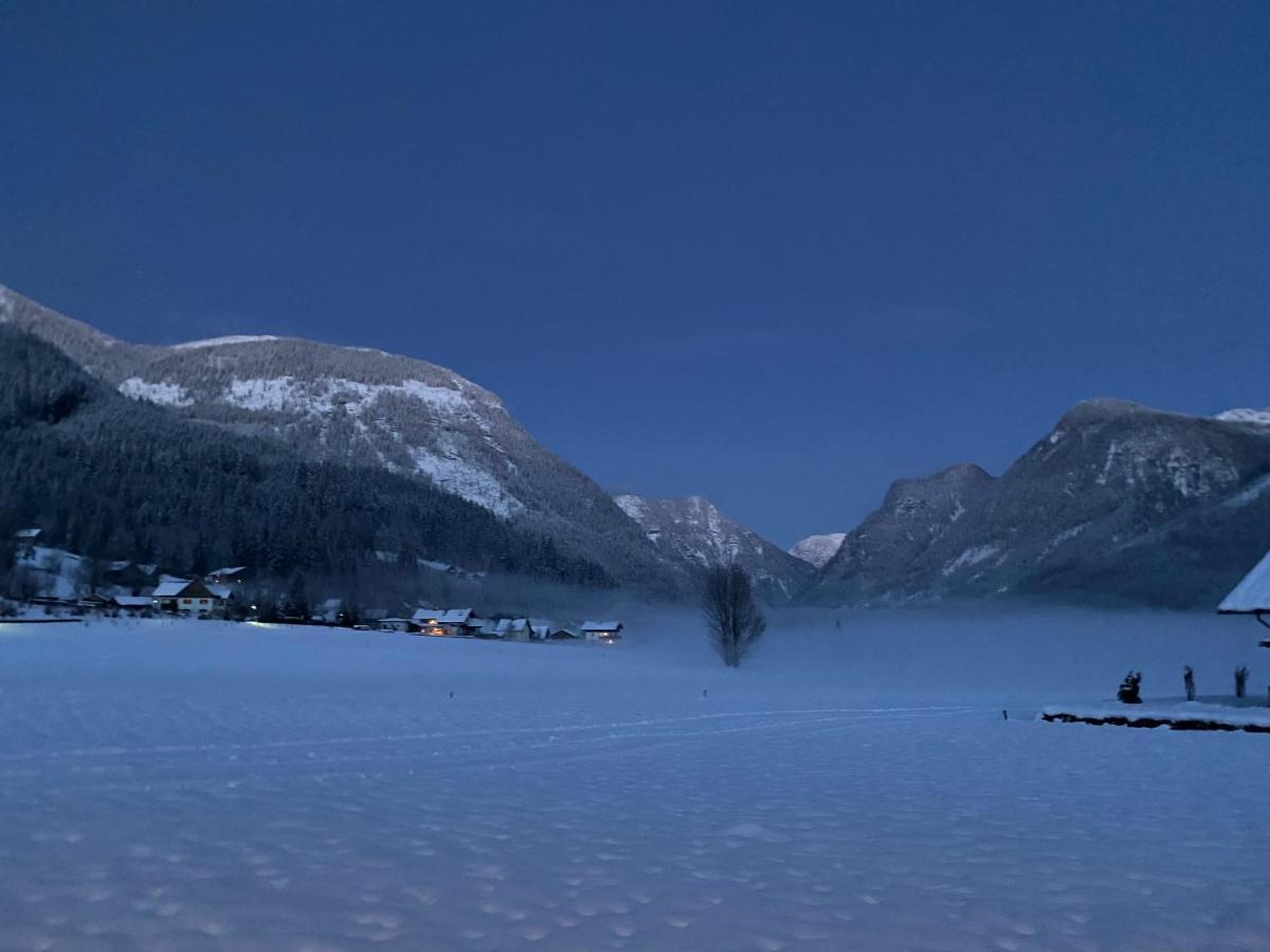 Das Almsternderl - Gemuetliche Wohnung In Gosau Exteriör bild