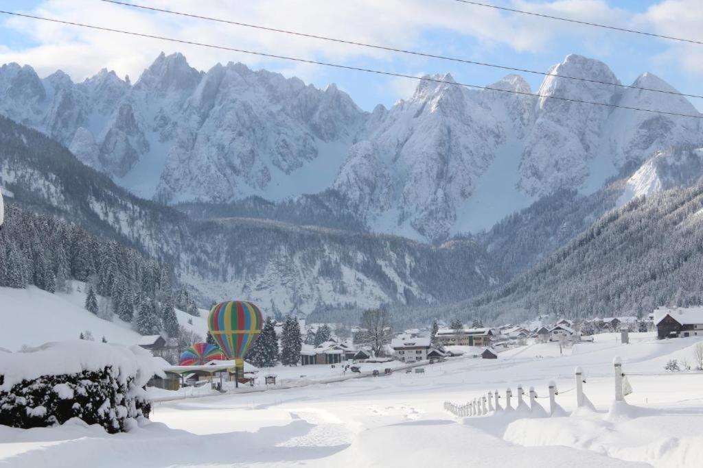 Das Almsternderl - Gemuetliche Wohnung In Gosau Exteriör bild